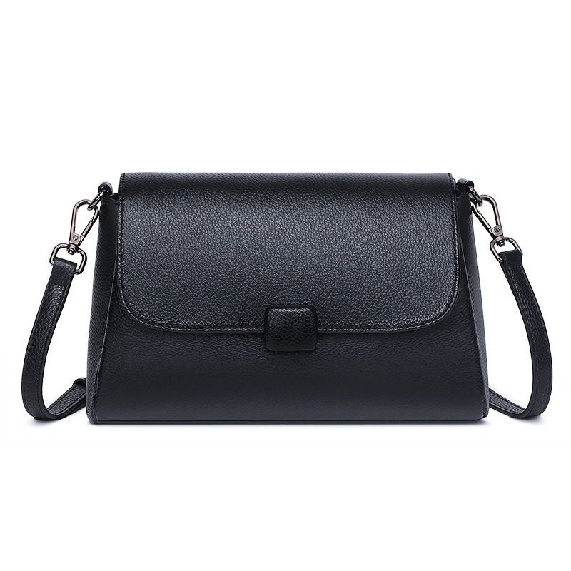 Genuine Leather Women's Crossbody Bag Soft Cowhide Fashion Mom Bag 2026 New Summer Large Capacity Shoulder Bag - Thumbnail 5