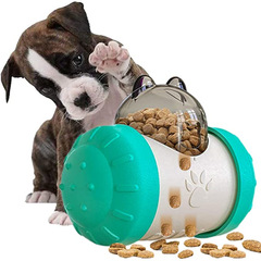 Pet toys, new product, wobble feeder, anti-spill, swing, self-playing, fun, entertainment, chewable, battery-free, for cats and dogs