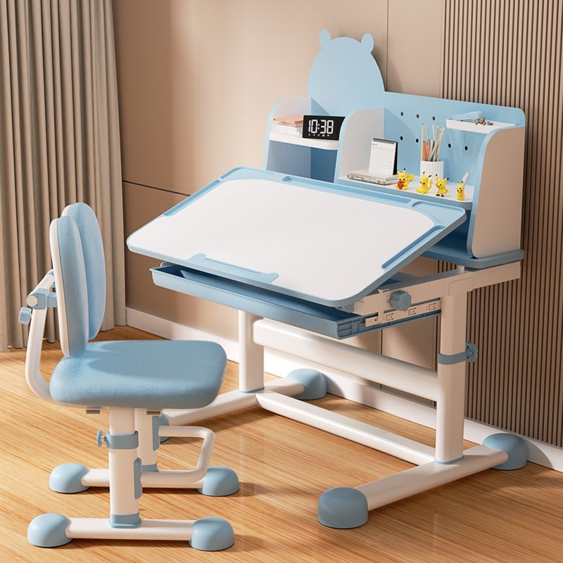 Children's Study Table, Primary School Student Desk, Adjustable Height Table, Stable Writing Desk, Home Desk and Chair Set, Factory Wholesale