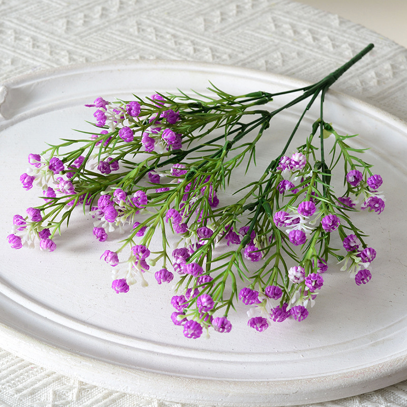 Estrellada flor artificial manojo novia con flor Hotel decoración de la boda accesorios de fotografía flor de la planta al por mayor