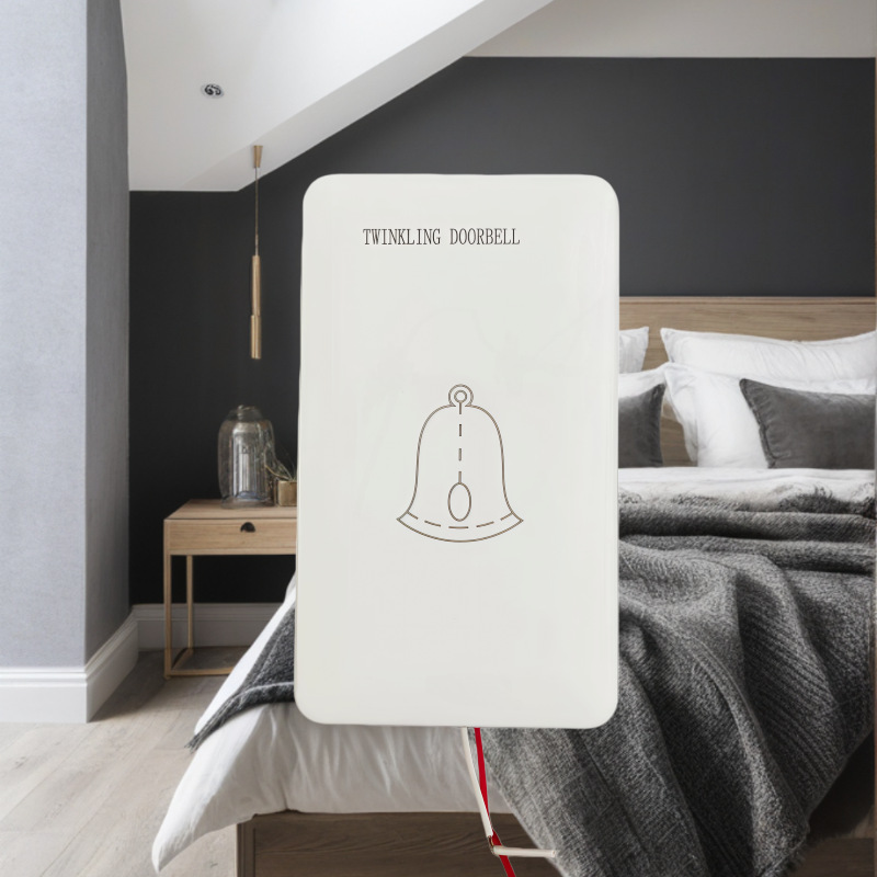 酒店宾馆120型机械式两线叮咚门铃110V 有线酒店门铃批发