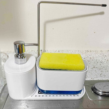 日式新款洗洁精按压瓶洗手液厨房皂液器按压盒分装瓶按压式洗碗液