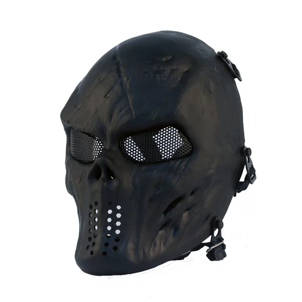 Cross-Border Halloween Masks, Horror Masks, Iron-Blooded Skull Horror Props, Face Shields, Protective Masks