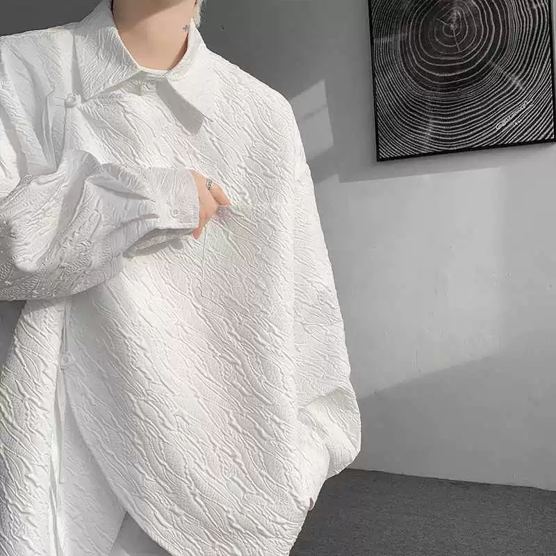 Spring shirt, jacket, high-quality style, Chinese style, plus size