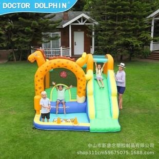 Dinosaur Inflatable Castle New Home Children's Indoor Small Outdoor Party Activities Factory Wholesale