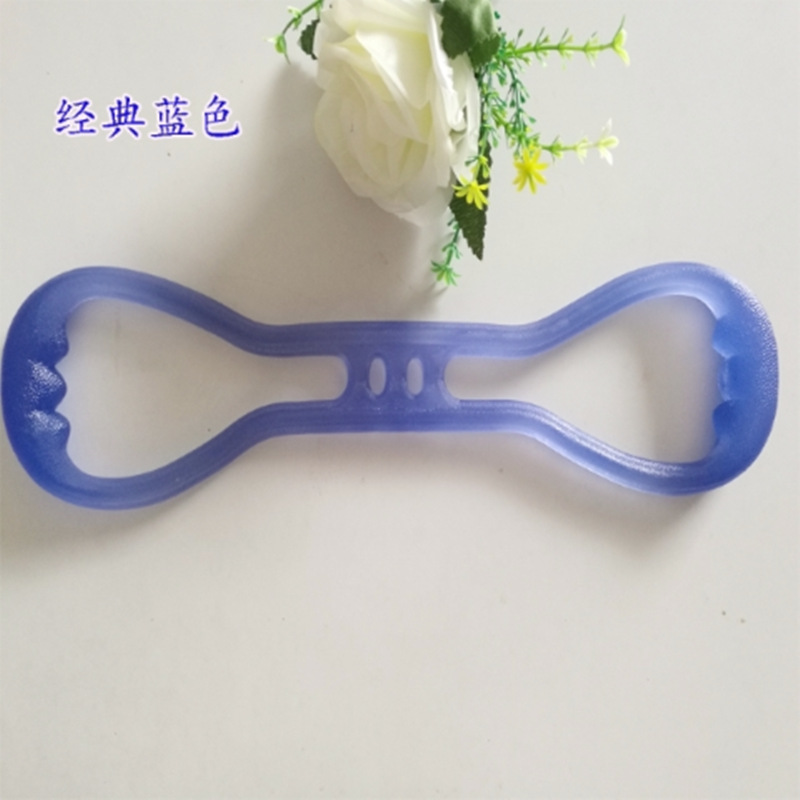 フィットネス弾力帯引張りロープラリー運動器材家庭用8字型引張り帯抵抗帯用品トレーニング