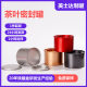 Round Metal Tin Can Tinplate Sealed Storage Tea Can Buckle Bottom Universal Black Tea Green Tea Gift Packaging Jar