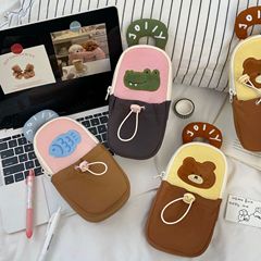 スタンドペンホルダー漫画ポータブルペンバッグ高価値イン収納ペンバッグ高校生大容量文具箱