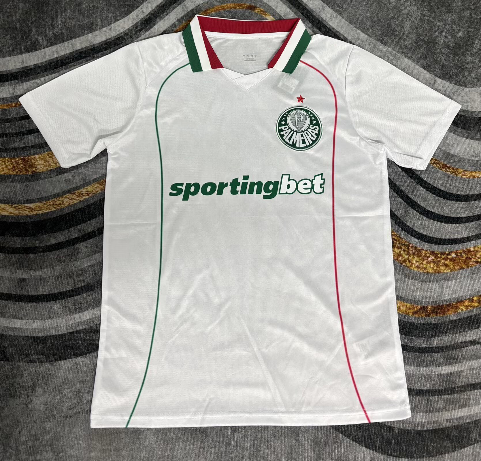 2627 Camiseta de fútbol de la Copa del Mundo Brasil Palmeiras Flamenco Camiseta de fútbol de manga corta