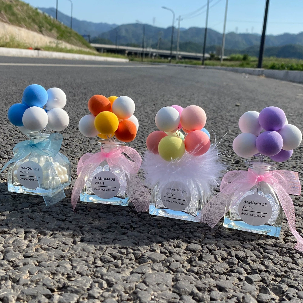 Креативные автомобильные парфюмерные украшения, автомобильные принадлежности, баллон, флакон для духов, долговечный легкий аромат, дезодорирующий автомобиль с героями мультфильмов