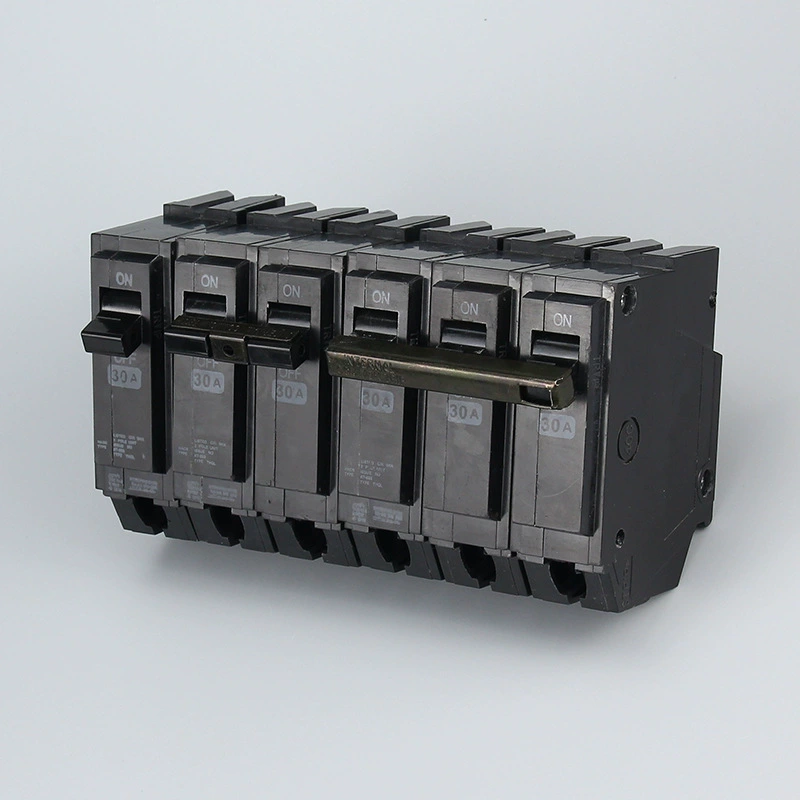 THQL Американский миниатюрный автоматический выключатель 1P/2P Южноамериканский стандарт черный миниатюрный автоматический выключатель 20A/30A/60A