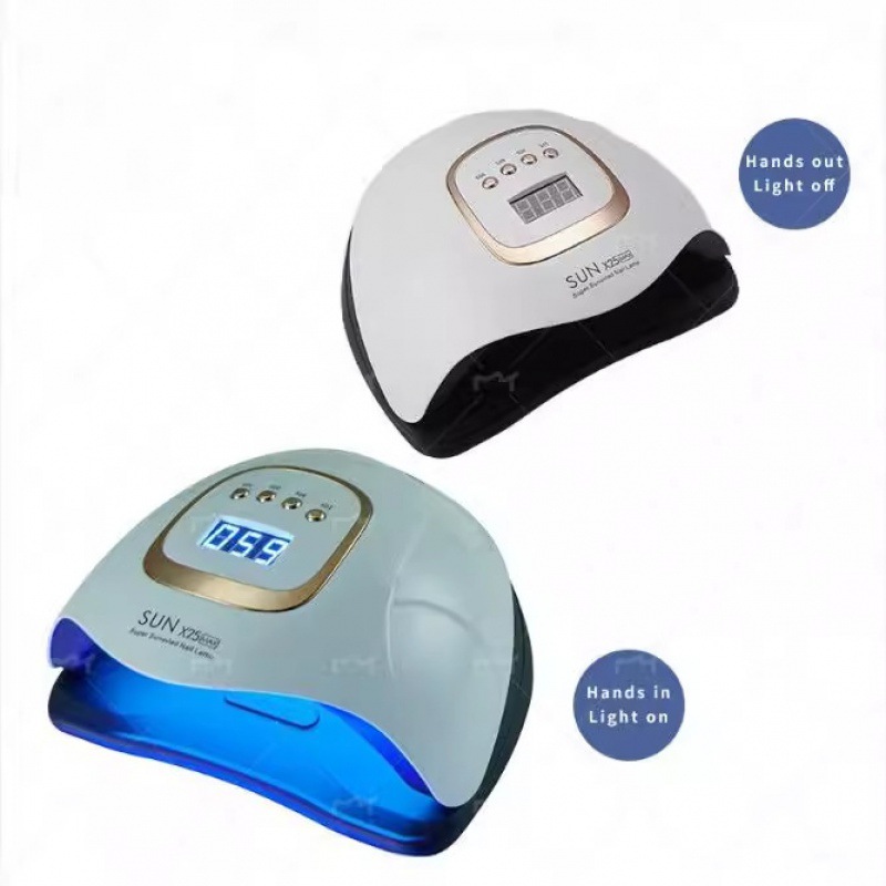 Lámpara de terapia de luz X25 81 lámpara de granil de alta potencia UV doble fuente de luz no negra máquina de manicuras transfronteriza al por mayor