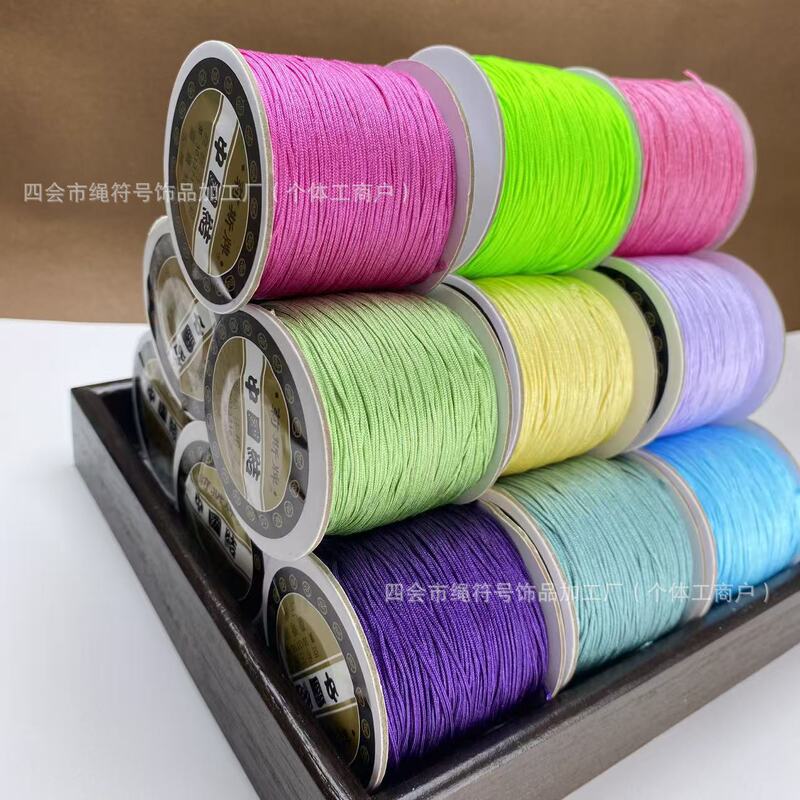 Lis Brand No. 72 0.8mm Taiwan Jade Wire Red Wire Hand-Woven Rope Beaded Wire Material Wholesale Lis Brand No. 72 0.8mm Taiwan Jade Wire Red Wire Hand-Woven Rope Beaded Wire Material Wholesale