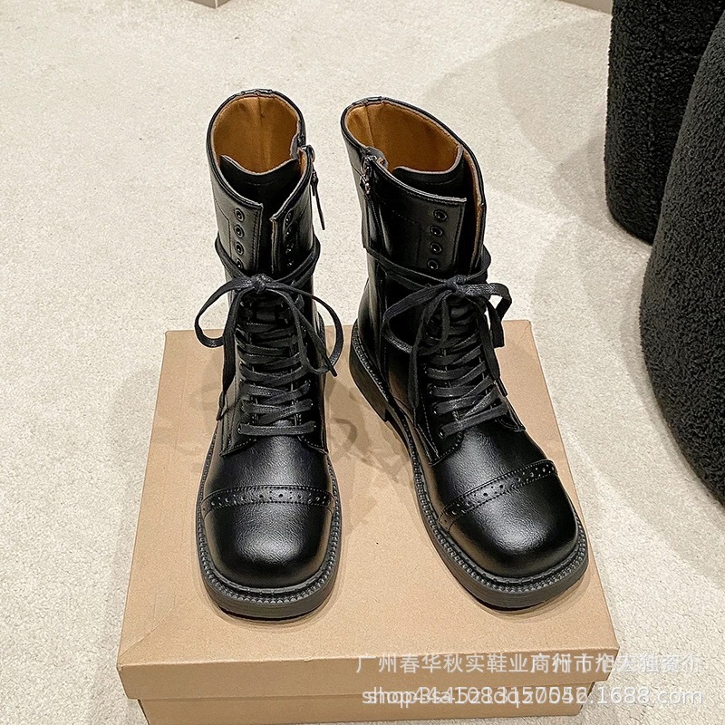 하이엔드 블랙 숏부츠