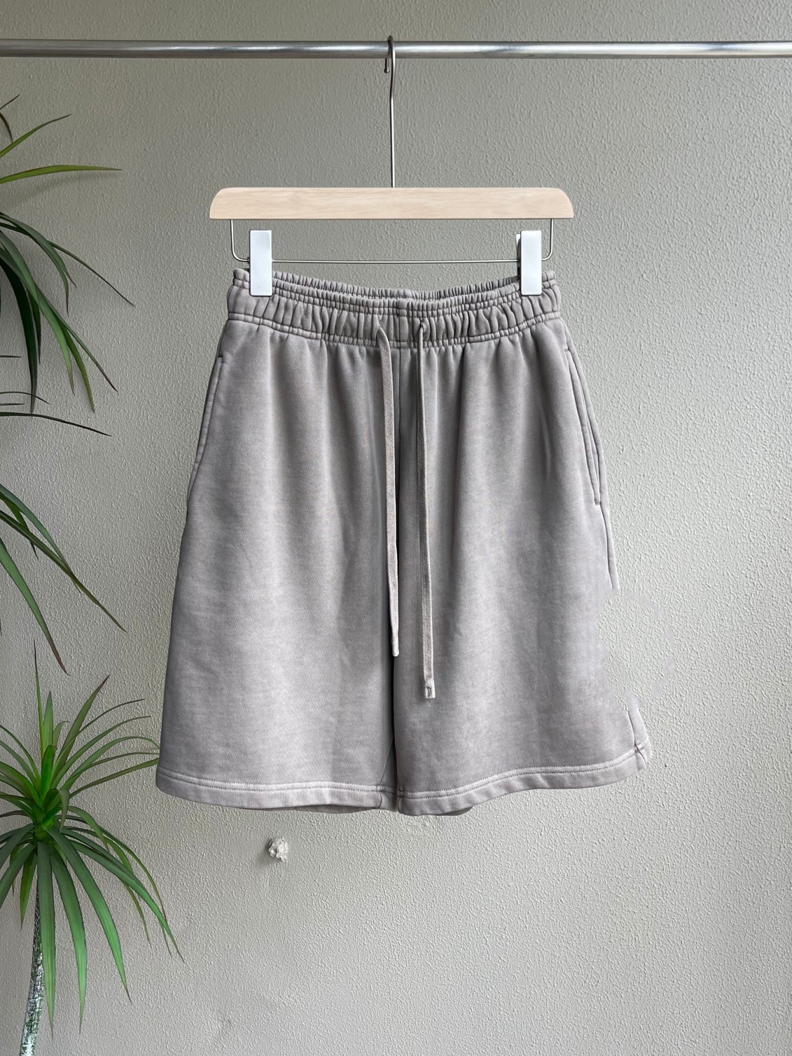 Lavados brazalete básico de Terry pantalones cortos de pareja lavado en agua brazalete básico de terry pantalones cortos de verano