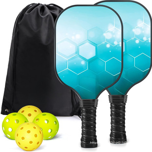 Popular Manufacturer Direct Sale Fiberglass Pickleball Paddle Lightweight Design