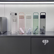 尚泰高颜值耐高温萃特tritan水杯简约泡茶杯便携户外塑料水杯壶