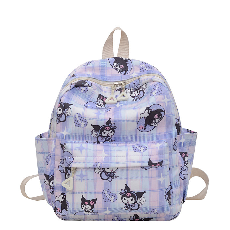 Sanrio Kindergarten Mochila escolar de gran capacidad Mochila para niños casual Cool Luomi Mochila para niños Mochila de primer grado