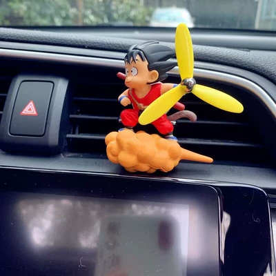 Ornament Aromatherapy Car Ornament Cute | Car ornaments - red-wukong-bamboo-dragonfly-air-outlet-aromatherapy