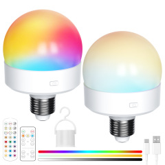 LED 磁気シンフォニーリモコンタイミング調光ベッドサイド LED テーブルランプ壁ランプ雰囲気ナイトライト E26 電球
