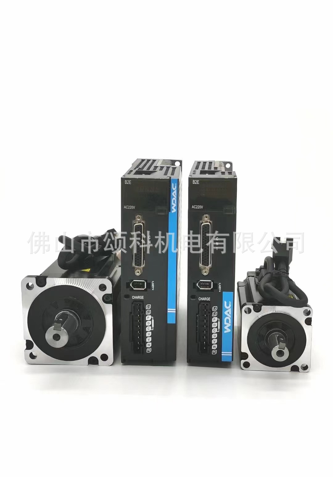 4.3KW精密伺服电机 伺服驱动器 韦德伺服套装