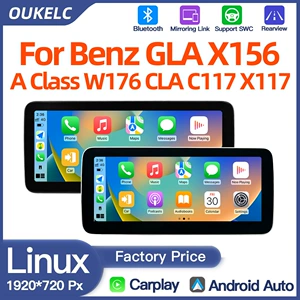 Mercedes-Benz GLA X156 A-Class W176 üçün Carplay naviqasiya pleyeri
