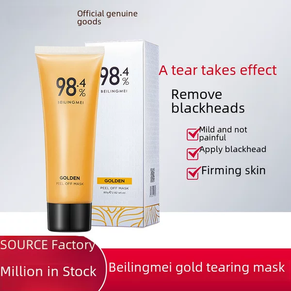 Bei Lingmei Gold Tear Mask Exfoliating Blackhead Deep Cleansing Facial Care Skin Care 24k Gold Mask