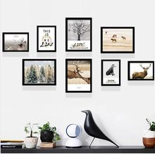 PVC磁吸相框免打孔磁性照片墙画框相片磁力儿童画创意墙贴装裱6寸