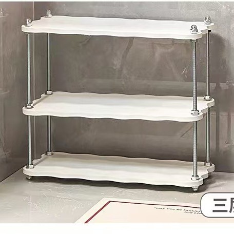 레이스 트리밍 화이트 우드 플라스틱 패널 8mm