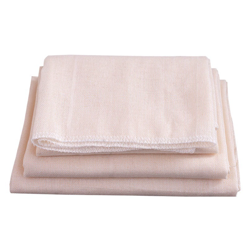 Оптовая Продажа с фабрики готовый сток тофу тканевый фильтр отбросы фасоли ткань Пароварка мешок фасоли клетка ткань тысячи хлопчатобумажная марлевая ткань пароварка