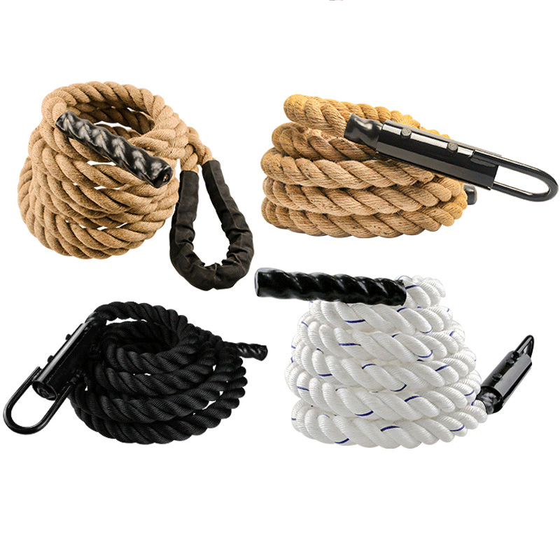 Manufacturers sell UFC physical climbing training fitness sling rope fighting rope tug-of-war rope outdoor arm strength training hemp rope