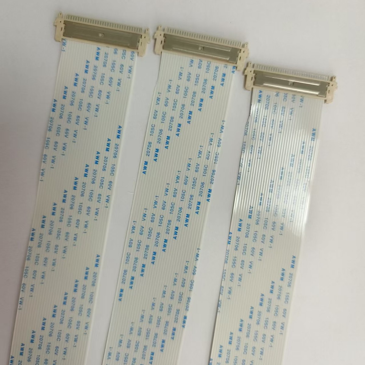 ＦＦＣ/ＦＰＣ20706 /20624  FIX-30P 间距1.0 FFC带卡头屏线镀锡