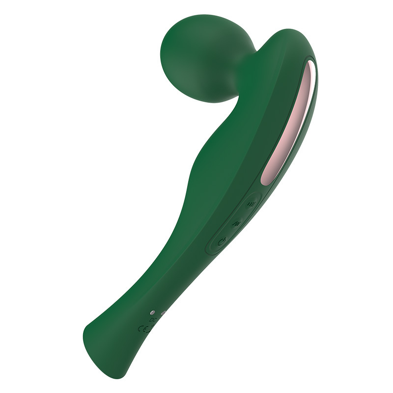 Transfronterizo AV stick vibrador de mano palo de masaje hombres y mujeres de doble propósito fuerte choque suministros para adultos