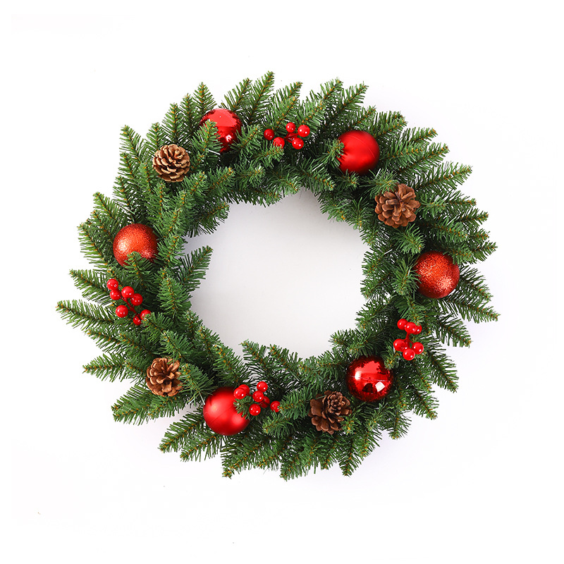 Navidad guirnalda 30/40/50/60cm árbol de Navidad Festival decoración regalo creativo decoración colgante diseño de la escena de la decoración