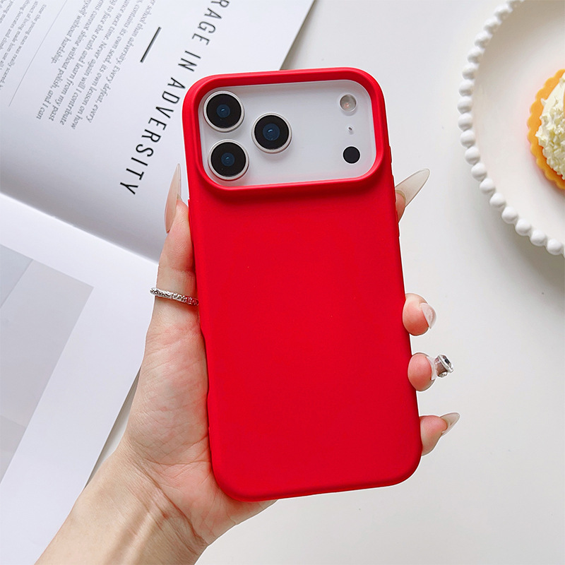 Appleの高級液体シリコン携帯電話ケースは、iphone17promax携帯電話ケース、軽くて豪華なハイエンド携帯電話ケースに適しています。|undefined