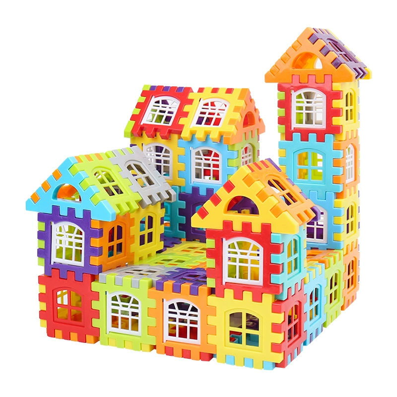 House constructor toy set, DIY educational building kit for boys 3+, multi-piece options