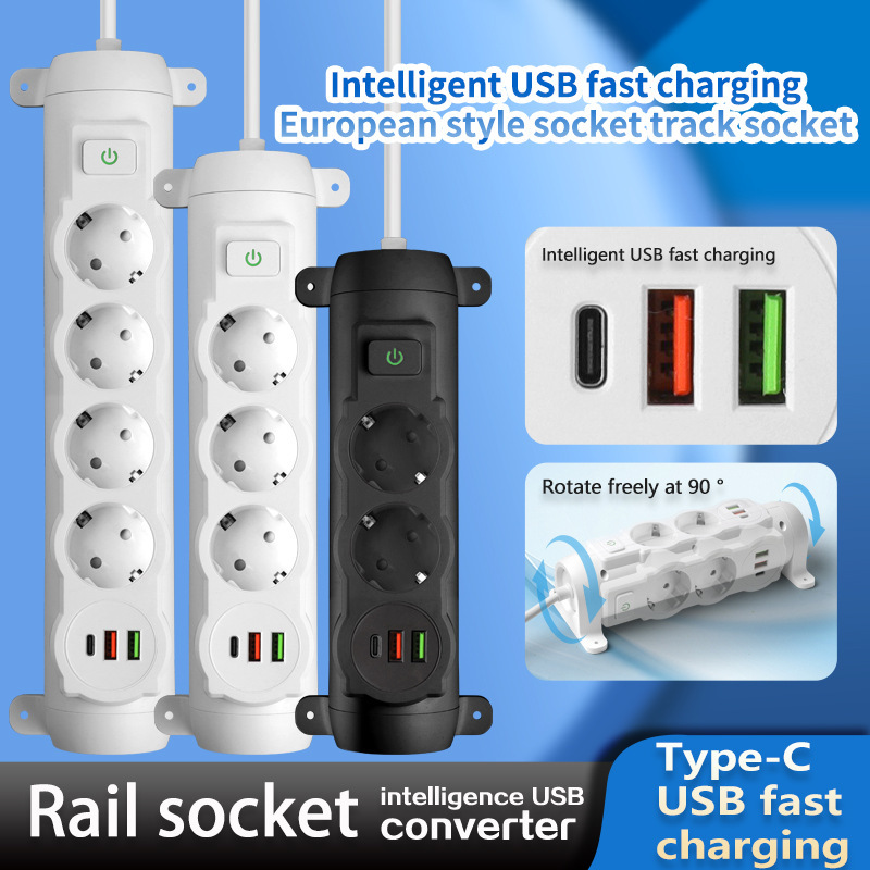 Conector giratorio con agujero de gong y pin que se puede fijar en la pared con conector de conexión