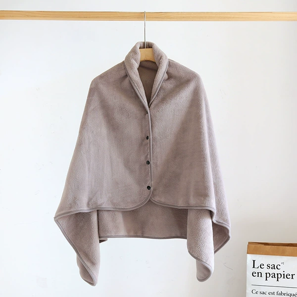 Shallow coffee scalp blanket