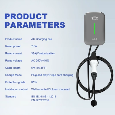 Standard Ac Charging Station for Cross-Border | Elektrikli avtomobil şarj stansiyaları