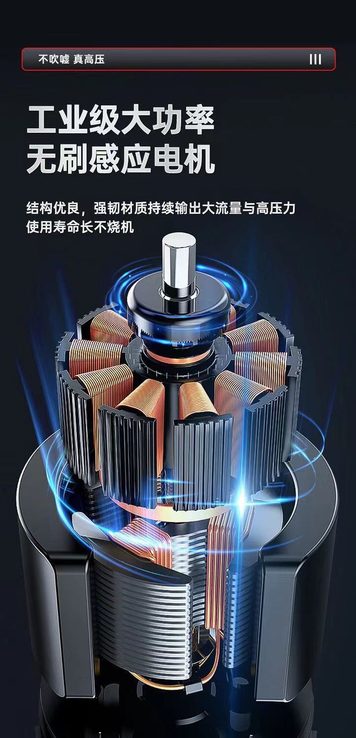 New Black Cat 380 Car Washer Magic Tool for Home Use, 220V High-Pressure Water Pump, High-Power Car Washing Water Gun, Commercial Floor Cleaning