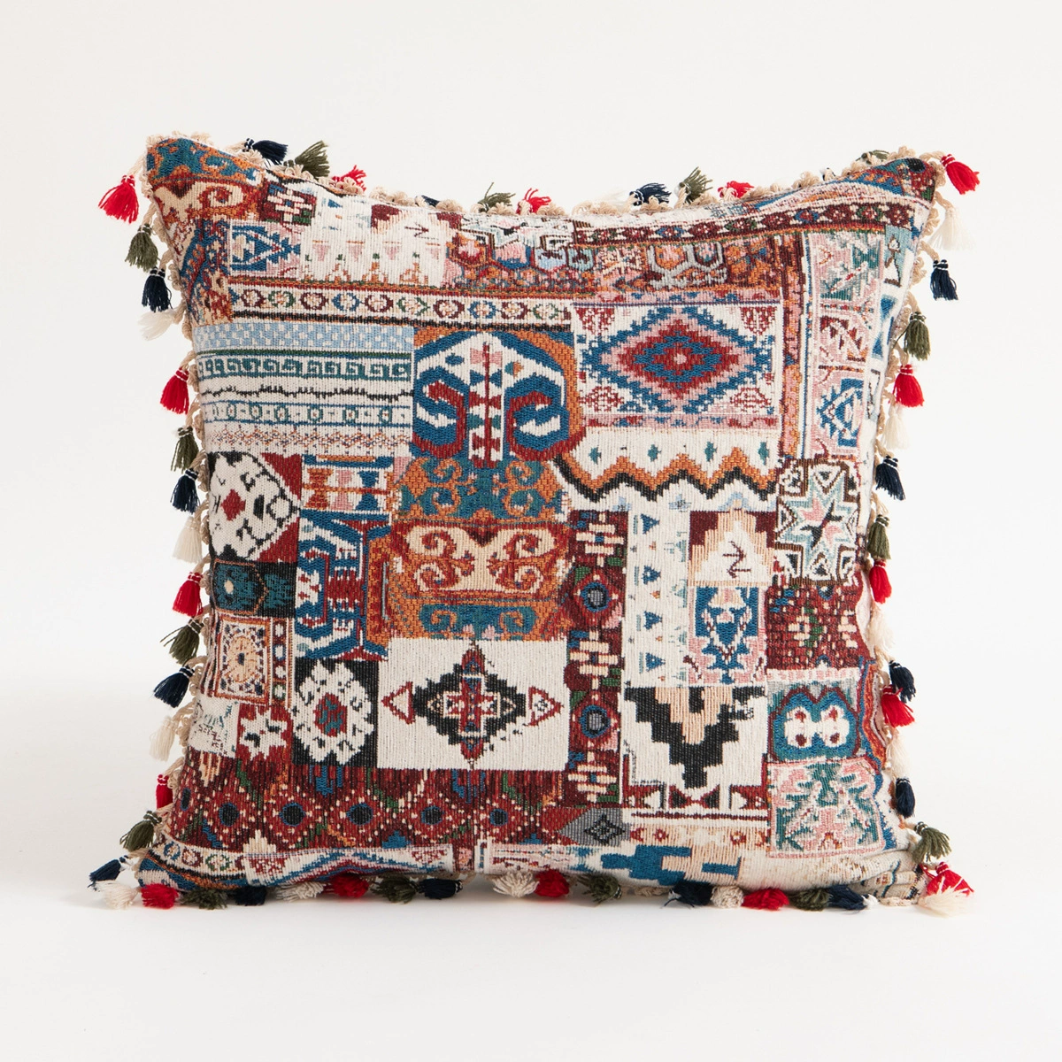 Decorative retro pillow / cushion, floral & patterned designs, sizes 30×50 cm and 45×45 cm
