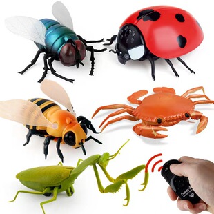 Tiktok Trending Novelty Realistic Remote Control Animal Infrared Prank Remote Control Snake Remote Control Caterpillar Toy