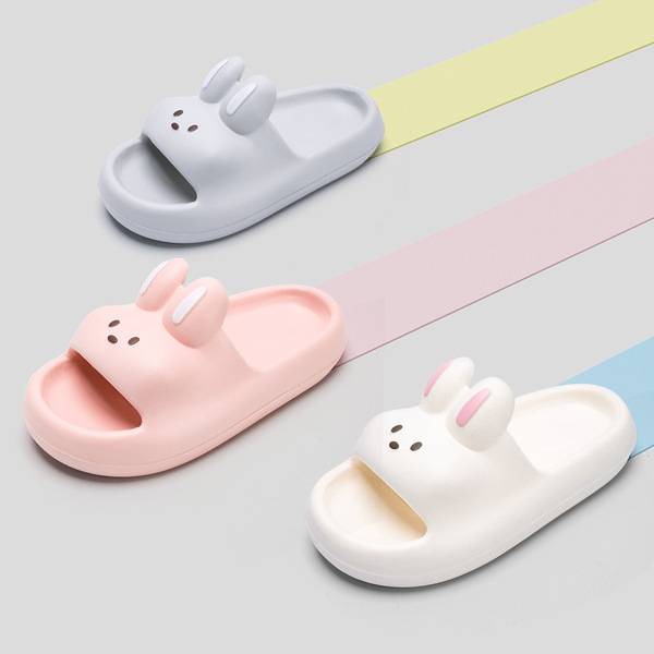Cartoon cute non-slip children's summer mule for bathroom
