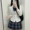 Single-piece V-shaped hot girl shirt long sleeves