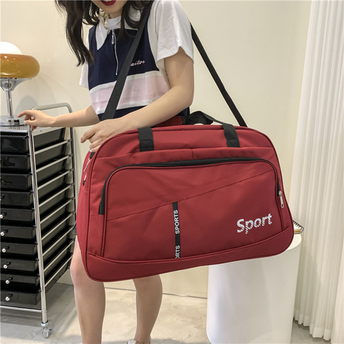 Wholesale fitness bag casual outdoor sports hand-held luggage bag large capacity short trip business trip storage travel bag for men