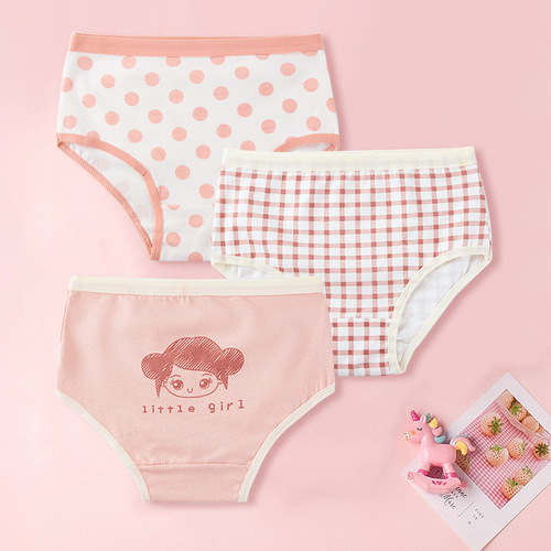 Wholesale 3X Large Size Children's Underwear Cotton Boxer Girls Children's Triangle Shorts Baby One Piece Dropshipping Factory Direct Sales