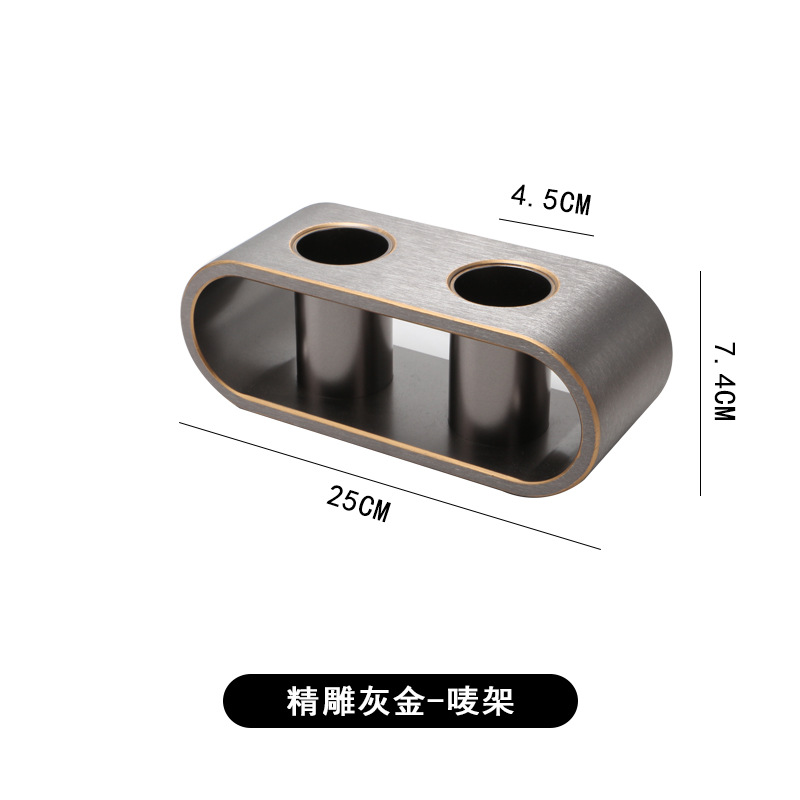 Plataforma de oro gris espacial - estante de trigo