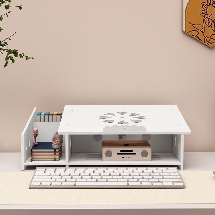 Laptop Stand Desktop Riser Cooling Base Cervical Support Office Dormitory Elevation Storage