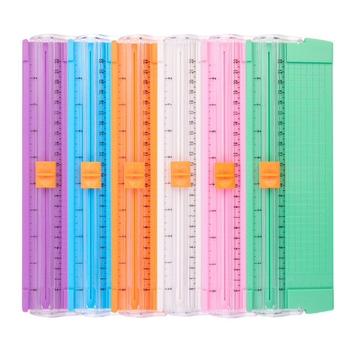 Portable small paper cutting machine student handbook paper cutter wholesale children's origami A5 photo paper cutter