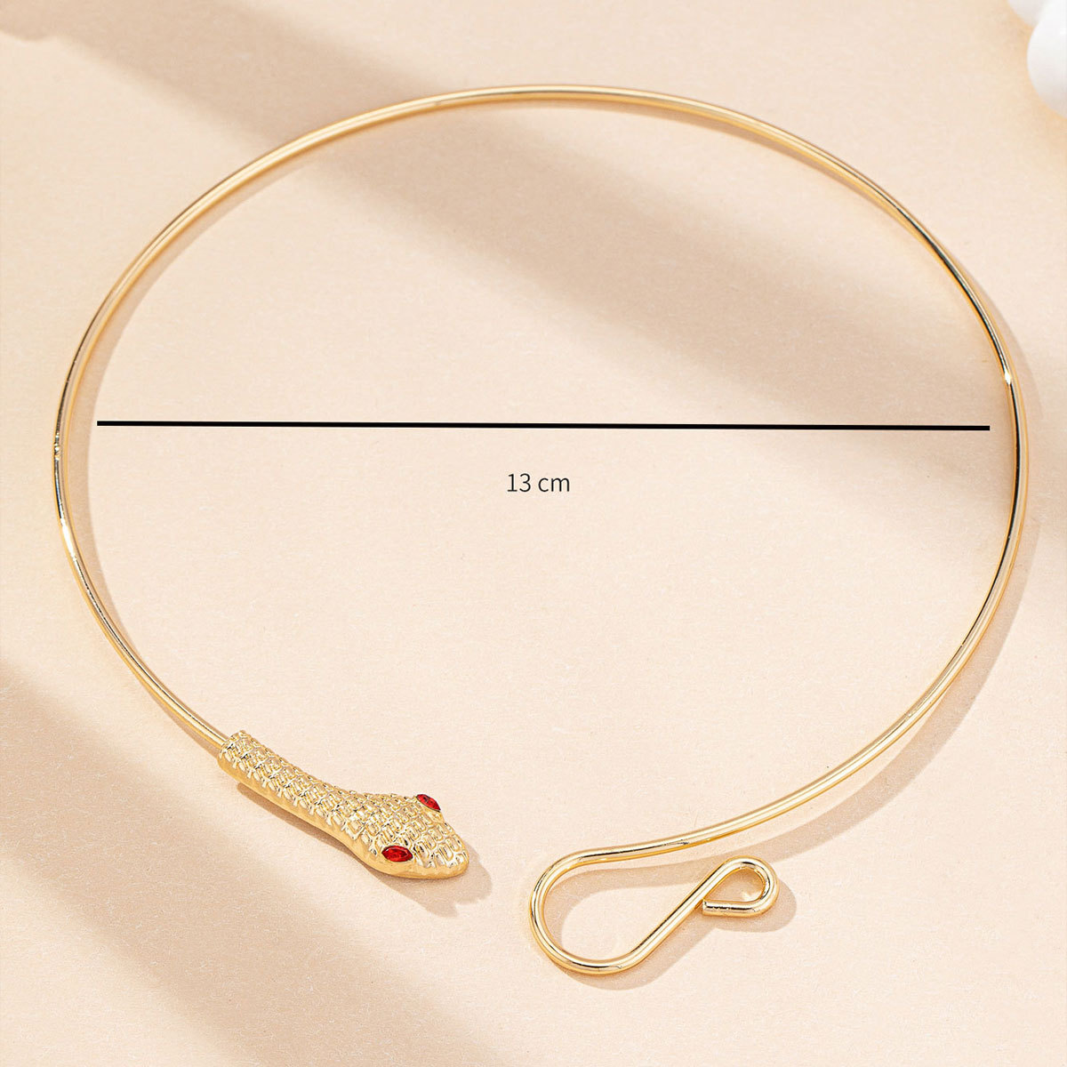 Alloy Pendant Material Choker Classification Retro Snake Alloy Choker Wholesale